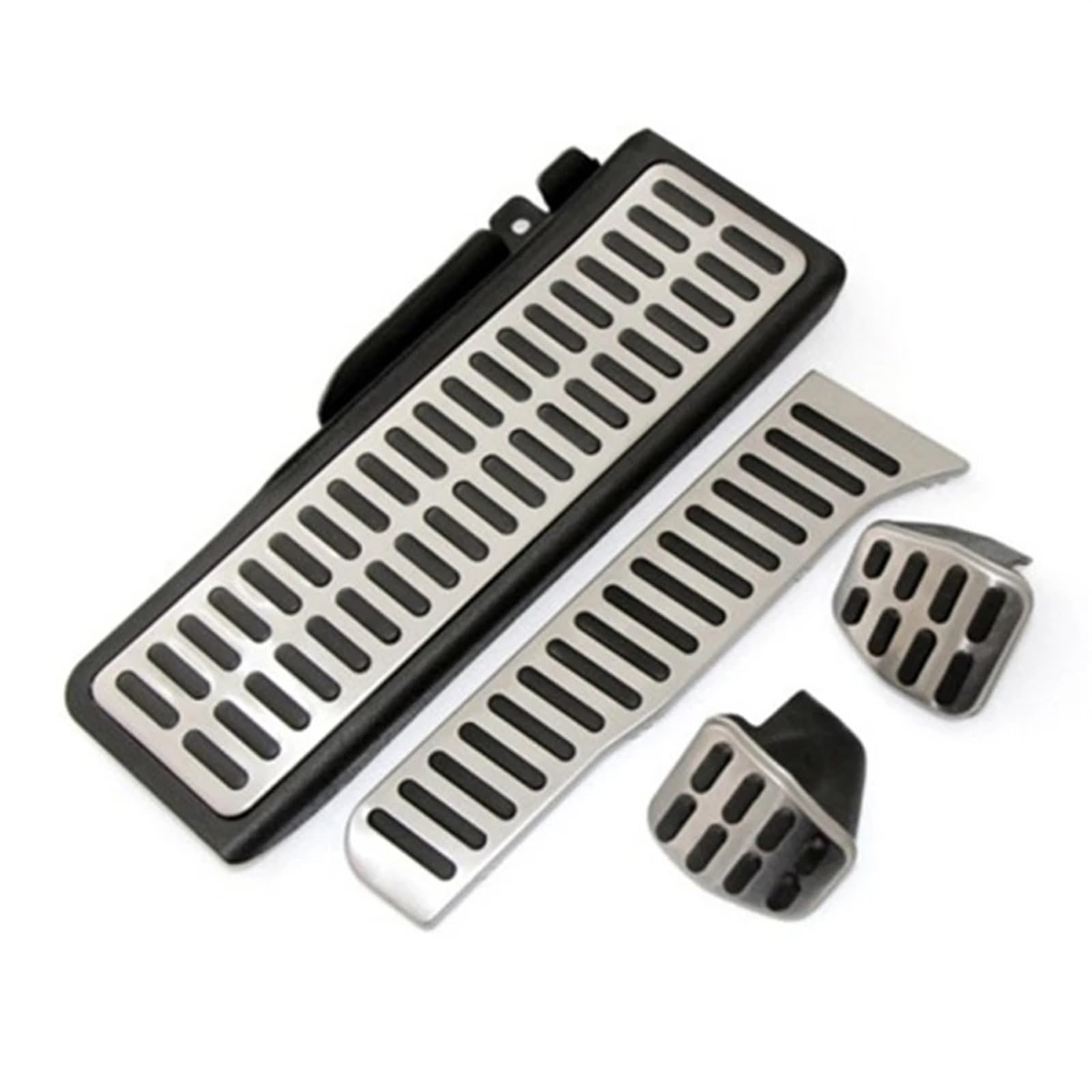 Auto Bremspedal Für Golf 5 6 MK5 MK6 Für Scirocco Für CC Für Passat B6 B7 Für Shara Für Tiguan Für Jetta Mk6 Auto-Styling-Pedal Pedalkappen(1 MT 4pcs) von CAIDIS