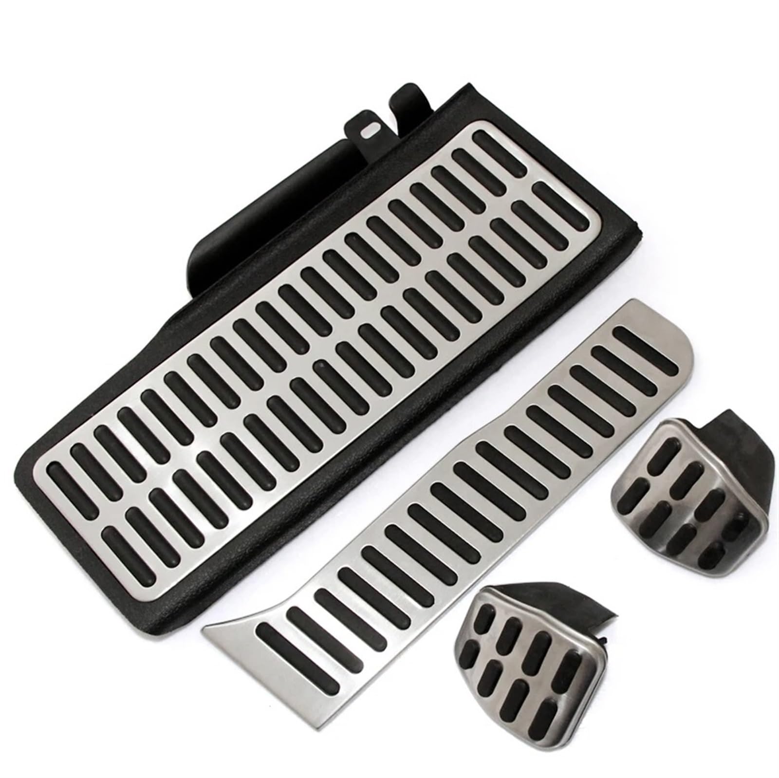 Auto Bremspedal Für Golf 5 6 MK5 MK6 Für Scirocco Für CC Für Passat B6 B7 Für Shara Für Tiguan Für Jetta Mk6 Auto-Styling-Pedal Pedalkappen(2 MT 4pcs) von CAIDIS