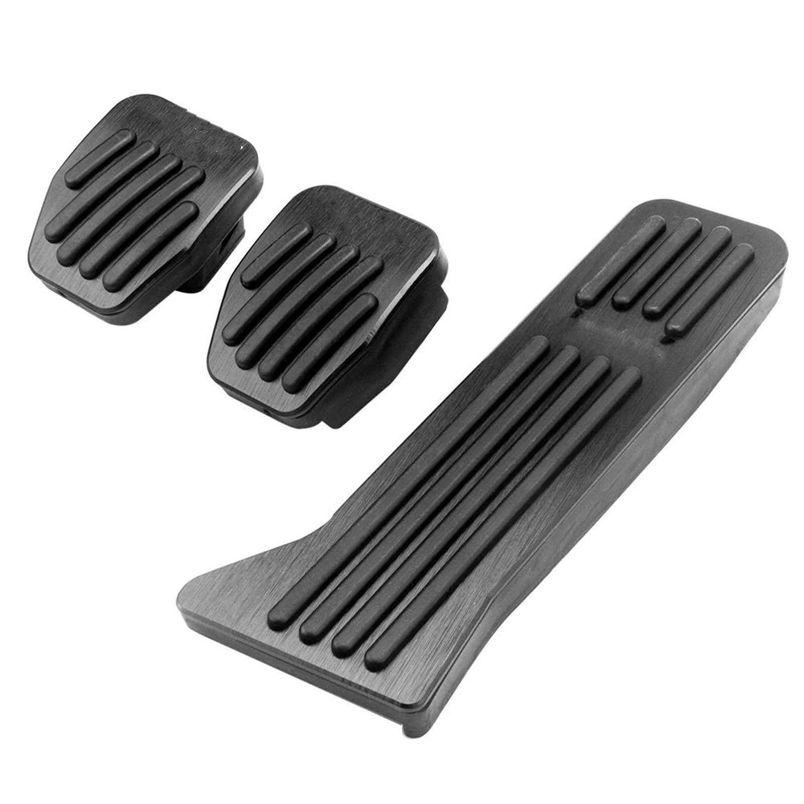 Auto Bremspedal Für Mazda 2 Für Dome 3 BM 6 GL GJ CX-5 CX5 KE KF CX3 CX-3 CX7 CX-7 CX-8 CX8 CX9 CX-9 Auto Gaspedal Fußstütze Bremse Kupplung Pedal Pad Pedalkappen(MT 3pcs) von CAIDIS