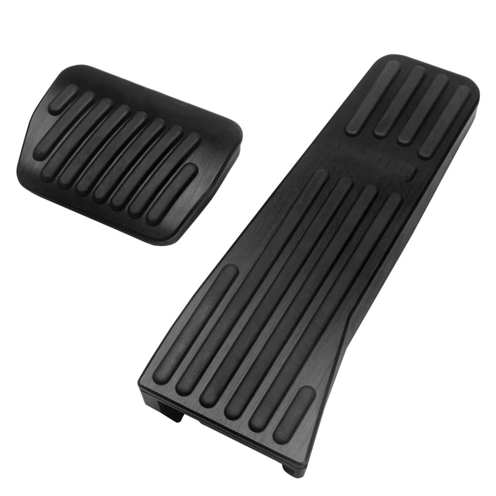 Auto Bremspedal Für Mazda 3 BP Für Axela CX-30 CX30 CX50 CX-50 2019-2023 Auto Fußstütze Pedal Gaspedal Bremse Kupplung Pedale Abdeckung Anti-Slip Pad Fall Pedalkappen(AT 2PCS Black) von CAIDIS