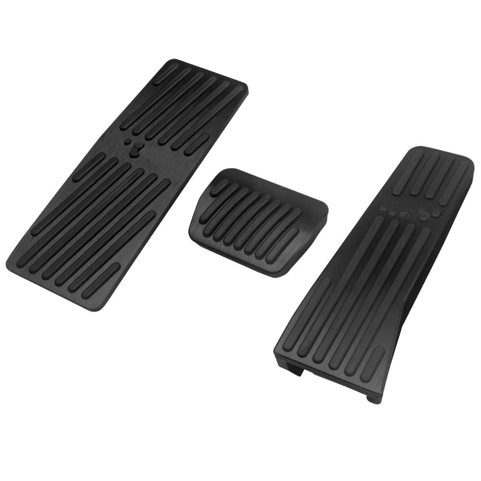 Auto Bremspedal Für Mazda 3 BP Für Axela CX-30 CX30 CX50 CX-50 2019-2023 Auto Fußstütze Pedal Gaspedal Bremse Kupplung Pedale Abdeckung Anti-Slip Pad Fall Pedalkappen(AT 3PCS Black) von CAIDIS