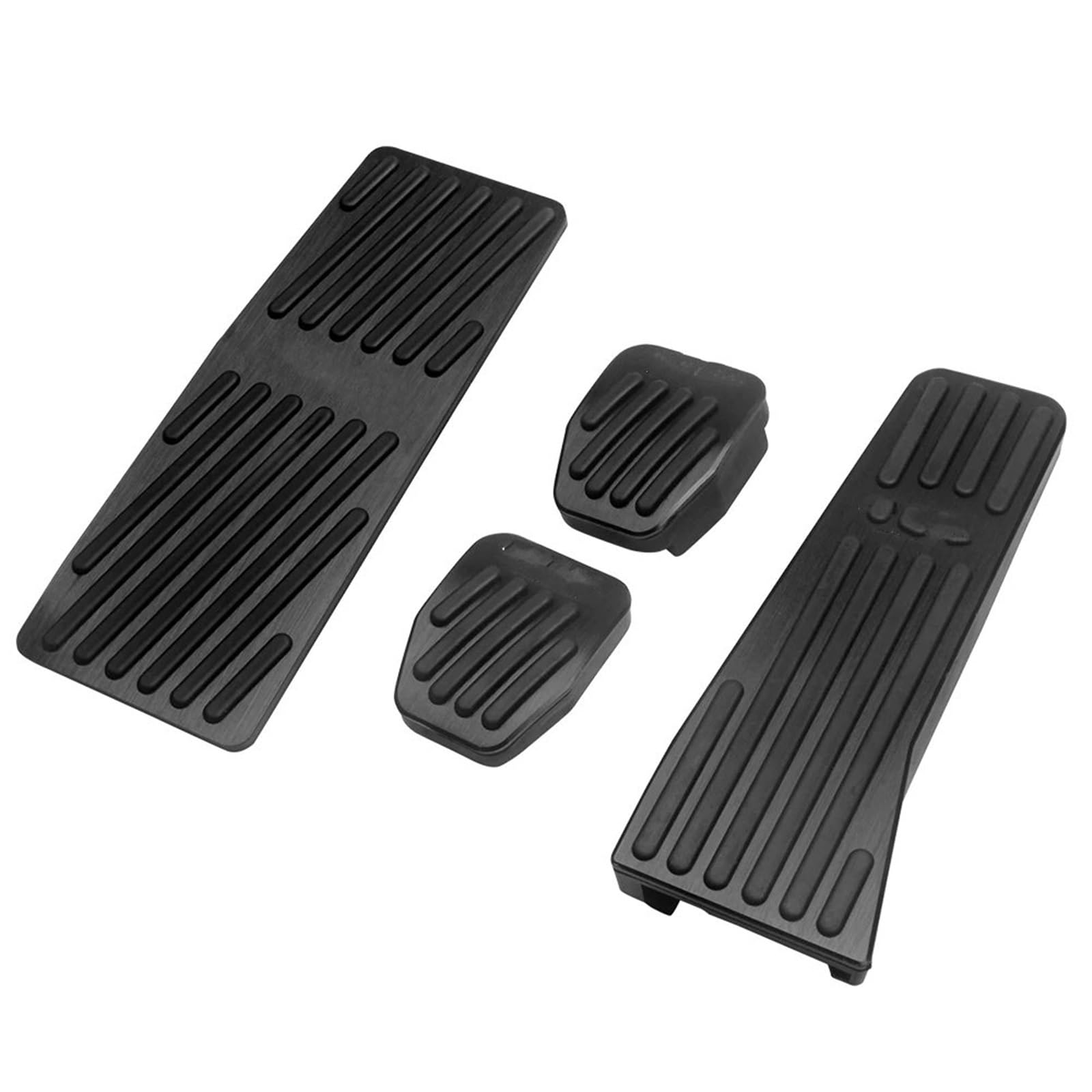 Auto Bremspedal Für Mazda 3 BP Für Axela CX-30 CX30 CX50 CX-50 2019-2023 Auto Fußstütze Pedal Gaspedal Bremse Kupplung Pedale Abdeckung Anti-Slip Pad Fall Pedalkappen(MT 4PCS Black) von CAIDIS