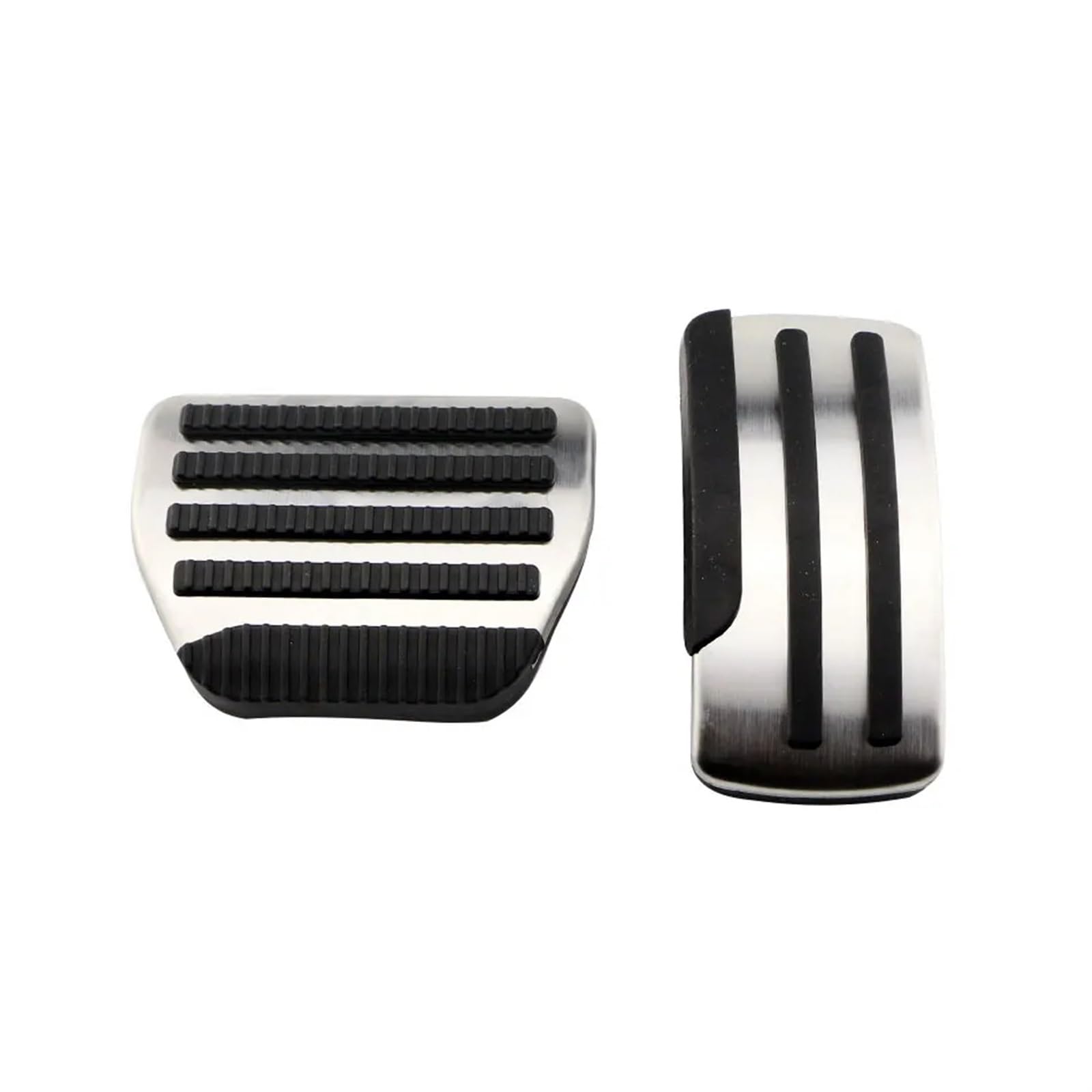 Auto Bremspedal Für QX60 QX80 QX30 2014-2020 AT Auto Pedale Zubehör Auto Gas Pedal Pad Bremspedal Schutz Abdeckung Pedalkappen(2Pcs AT Without Rest) von CAIDIS