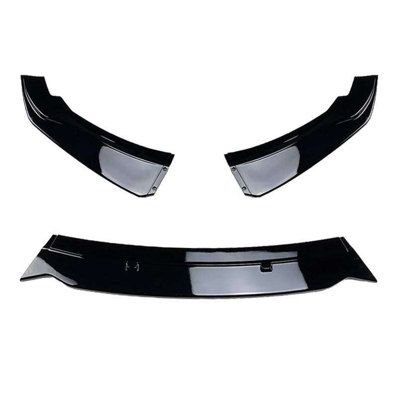 Auto-Frontspoiler Für 2 Serie F22 F23 220i 218i 228i 225d 220d 218d 2014-2021 Auto Front Stoßstange Lip Splitter Spoiler Protector Körper Kit Auto Frontspoiler Lippe(Glossy Black) von CAIDIS