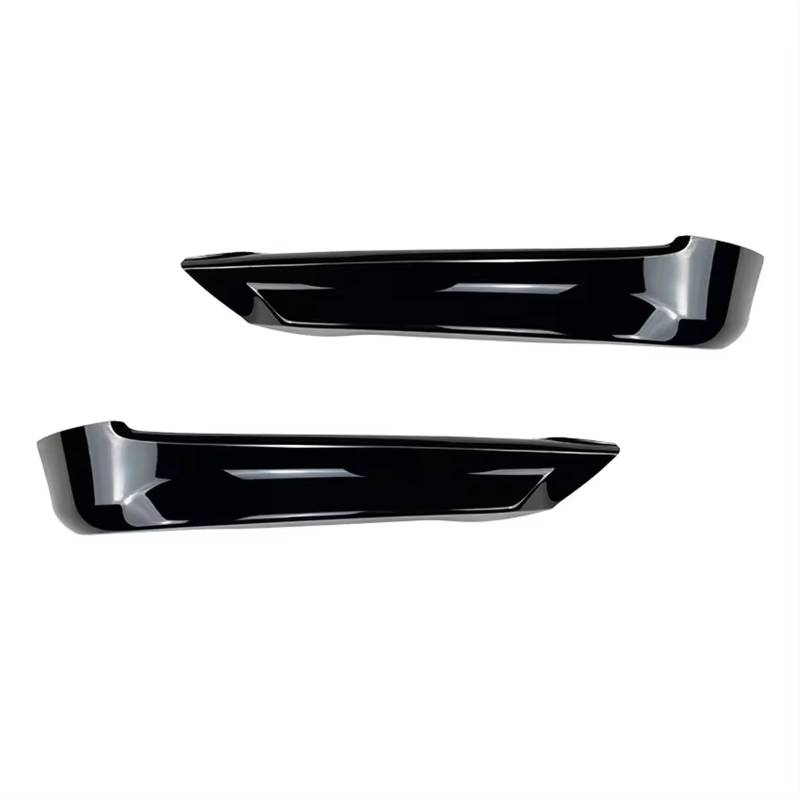 Auto-Frontspoiler Für 3er E90 E91 Frühen 320i 325i 2005-2008 Frontspoilerlippe Splitter Diffusor Body Kit Spoiler Stoßstange Schutzfolie Auto Frontspoiler Lippe(Gloss Black Splitter) von CAIDIS