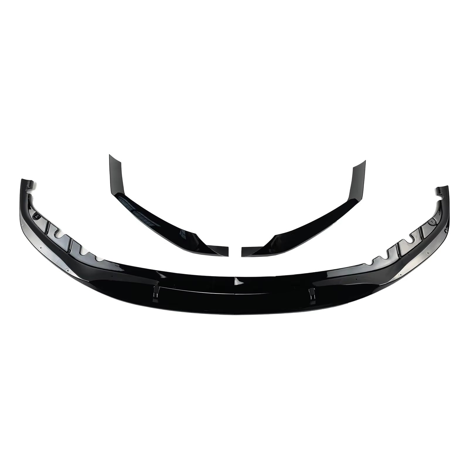 Auto-Frontspoiler Für 5 Series G30 G31 Tech Sport 2017-2020 Auto Front Stoßstange Lip Spoiler Untere Air Vent Ecke Seite Splitter Abdeckung Auto Frontspoiler Lippe(Carbon Style) von CAIDIS