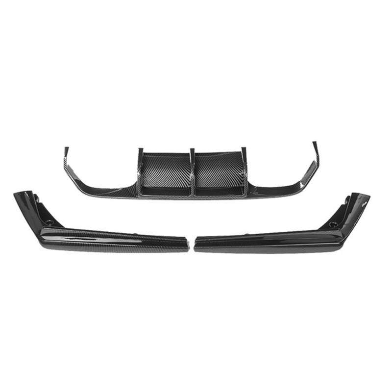 Auto-Frontspoiler Für F80 M3 F82 F83 M4 2015-2020 Heckstoßstangendiffusor Splitter Spoilerlippe Unterkörper Kit Carbon Fiber Look Auto Frontspoiler Lippe(Carbon Look) von CAIDIS