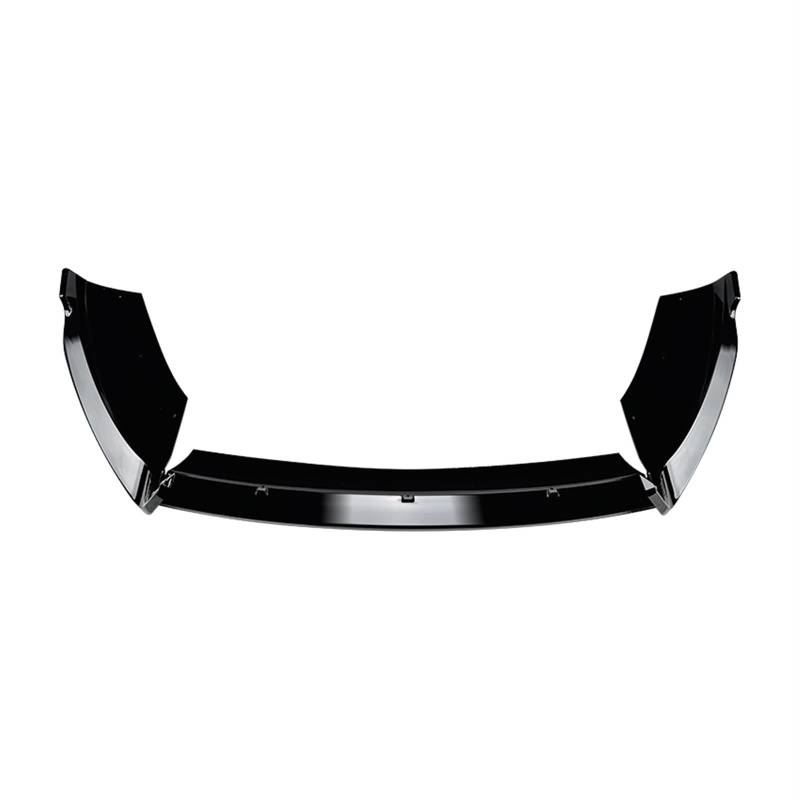 Auto-Frontspoiler Für Ford Für Fiesta MK6 ST 2012-2017 Auto Front Stoßstange Lip Splitter Diffusor Körper Kit Spoiler Stoßstange Wache Schutz Auto Frontspoiler Lippe(Gloss Black) von CAIDIS