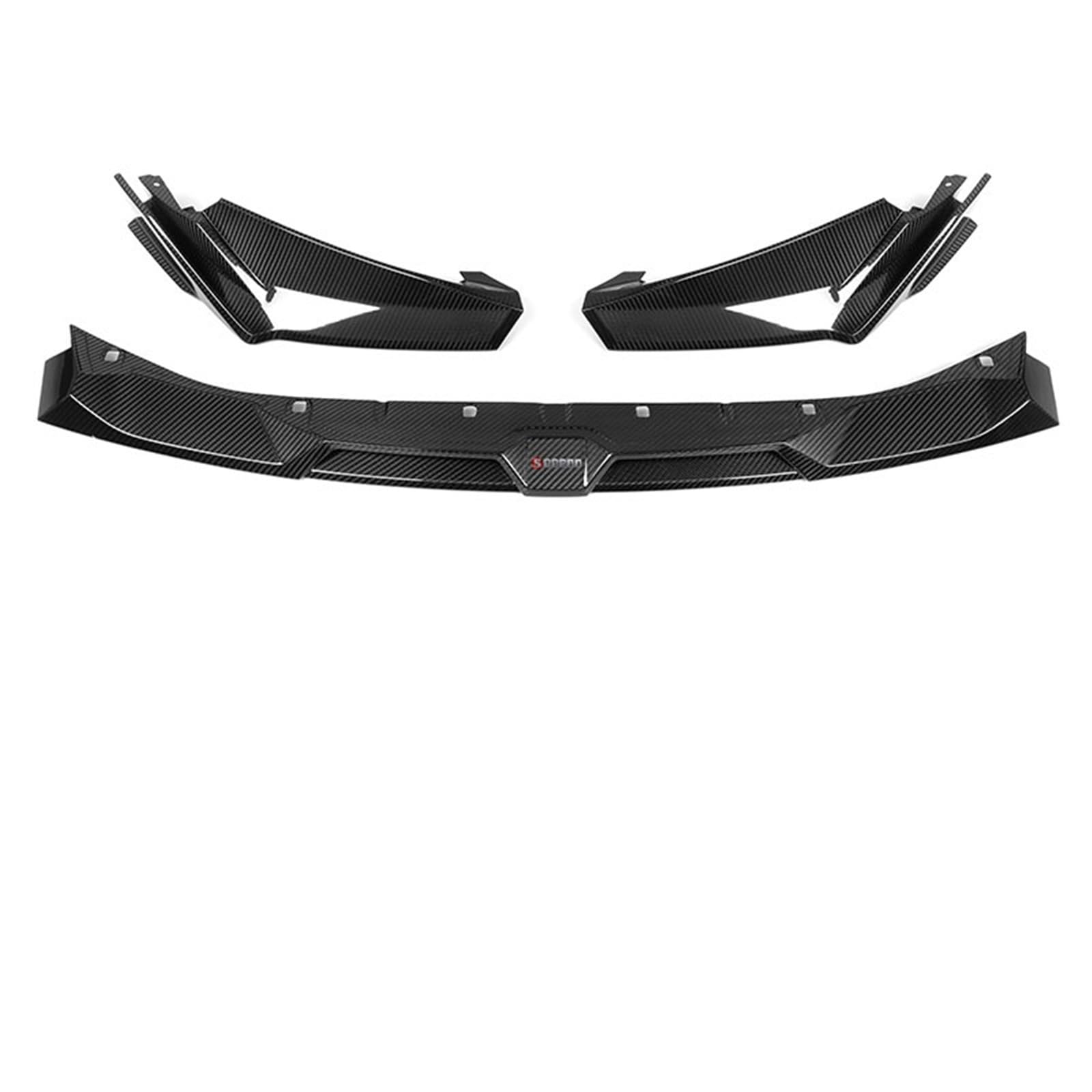 Auto-Frontspoiler Für G80 G82 G83 M3 M4 2021-IN Dry Carbon Fiber Auto Front Stoßstange Spoiler Lip Splitter Körper Kit Stoßstange Lip Auto Frontspoiler Lippe(A Set) von CAIDIS