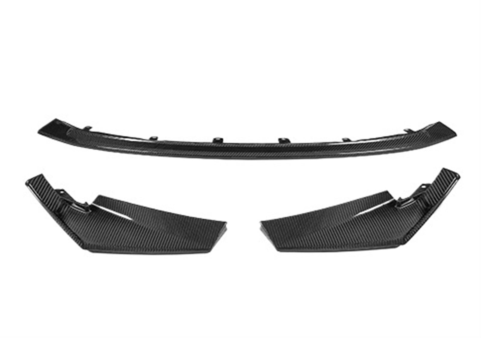 Auto-Frontspoiler Für G80 G82 G83 M3 M4 2021-IN Dry Carbon Fiber Auto Front Stoßstange Spoiler Lip Splitter Körper Kit Stoßstange Lippe Kinn Diffusor Auto Frontspoiler Lippe(B Style) von CAIDIS