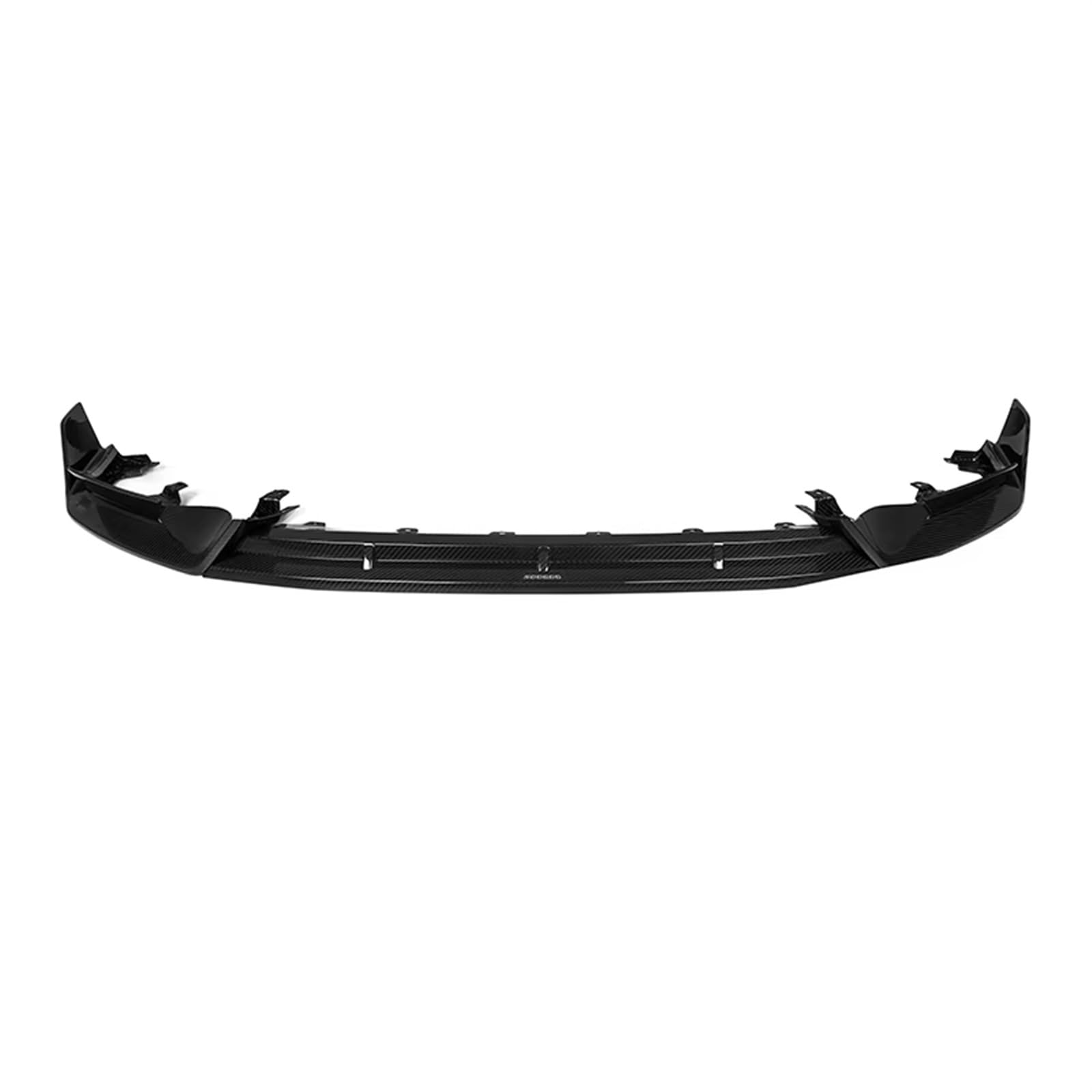 Auto-Frontspoiler Für IX3 G08i Für BEV 2022-IN Dry Carbon Fiber Auto Front Spoiler Lip Splitter Körper Kit Stoßstange Lippe Kinn Diffusor Auto Frontspoiler Lippe von CAIDIS