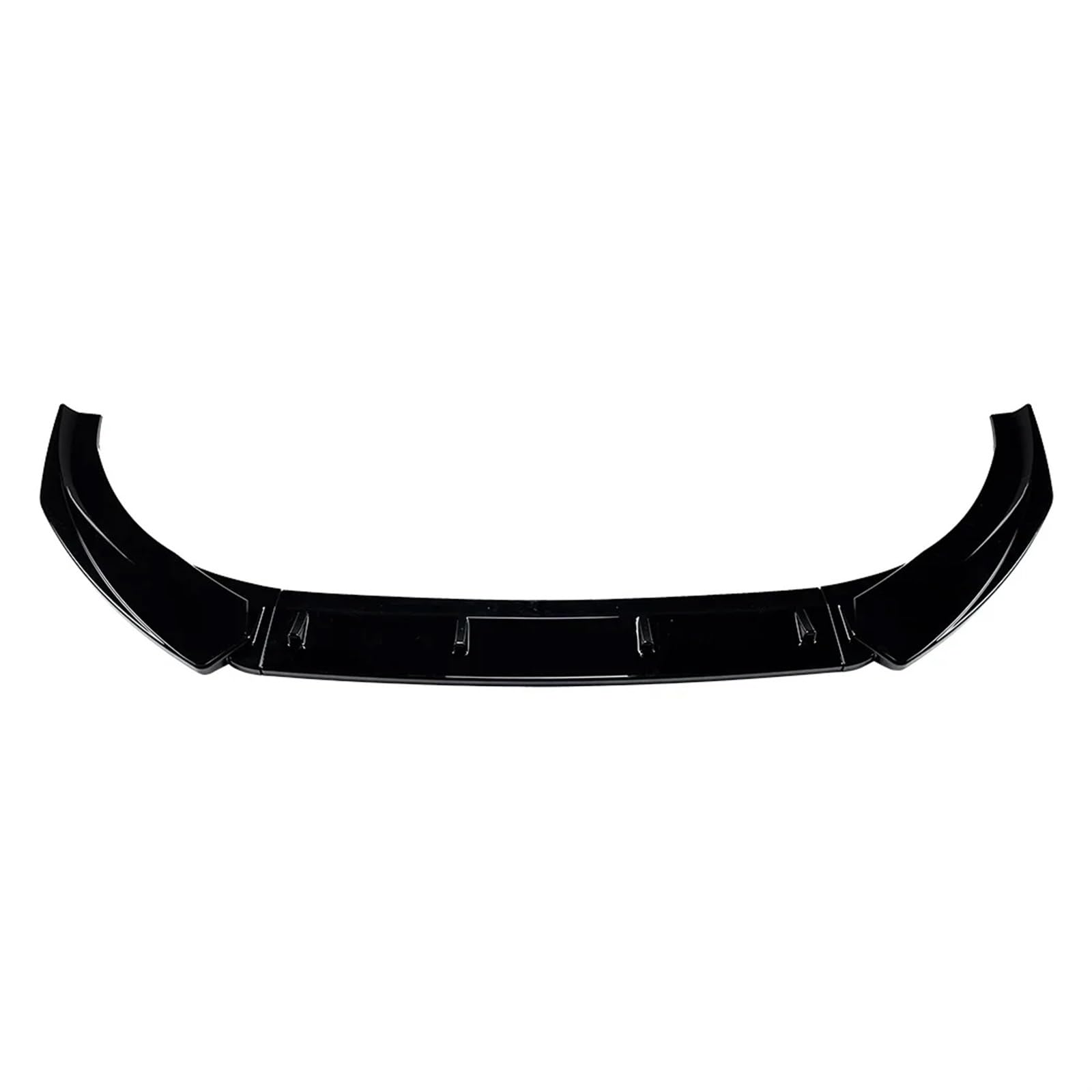 Auto-Frontspoiler Für S3 8V 2013-2016 Glänzend Schwarz Carbon Fiber Look Automotive Außen Modifikation Auto Front Stoßstange Lip Spoiler Auto Frontspoiler Lippe(Glossy Black) von CAIDIS