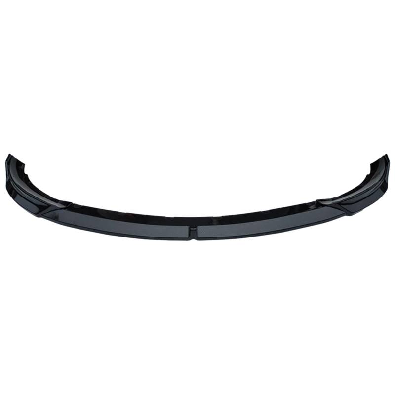 Auto-Frontspoiler Für Tesla Für Modell 3 2017-2023 Auto Front Stoßstange Lip Splitter Diffusor Körper Kit Spoiler Stoßstange Wache Flügel Auto Frontspoiler Lippe(Front Carbon) von CAIDIS