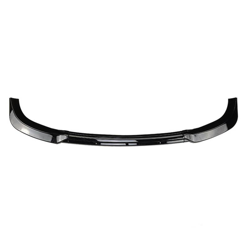 Auto-Frontspoiler Für VW ID3 2019 2020 2021 2022 3Pcs ABS Auto Vorderen Stoßfänger Lip Spoiler Glänzend Schwarz Oder Carbon Fiber Look Auto Frontspoiler Lippe(Glossy Black) von CAIDIS