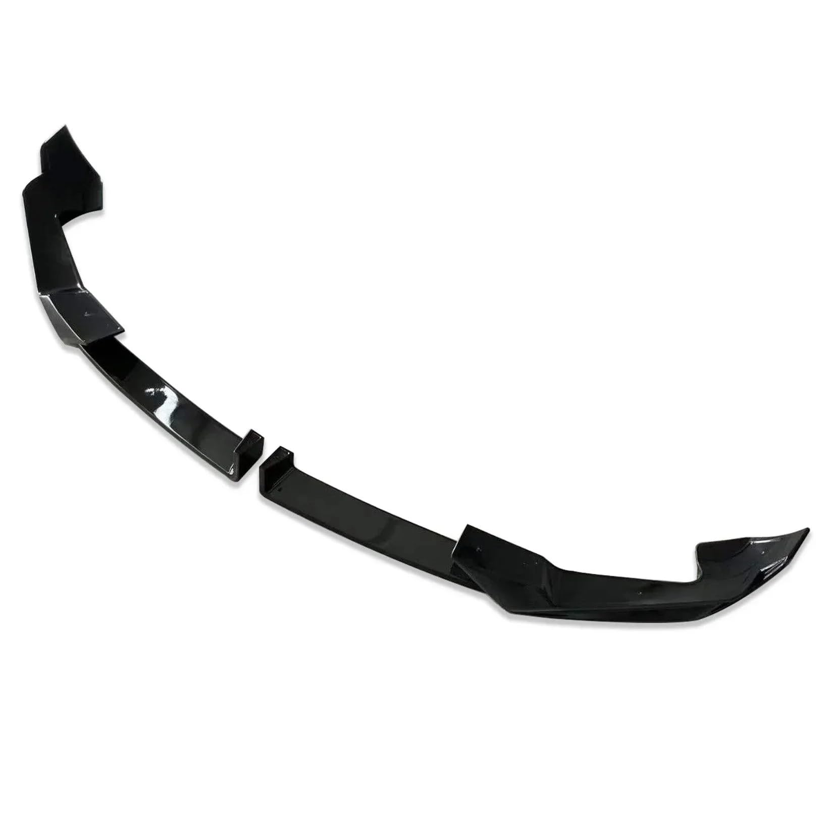 Auto-Frontspoiler Für X5 G05 F95 2023 Up Für LCI Sport Auto Front Stoßstange Lip Spoiler Glänzend Schwarz Oder Carbon Faser Look Body Kit Auto Frontspoiler Lippe(Glossy Black) von CAIDIS