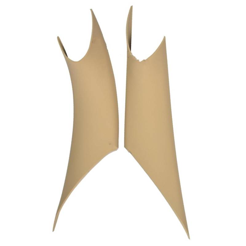 Auto Türgriff Innen Für 3 4 Serie F30 F35 2012 2013 2014 2015 2016 2017 2018 1 Paar Innentürgriff Armlehne Griffabdeckung Trim Auto Innentürgriff(Beige-2Pcs) von CAIDIS