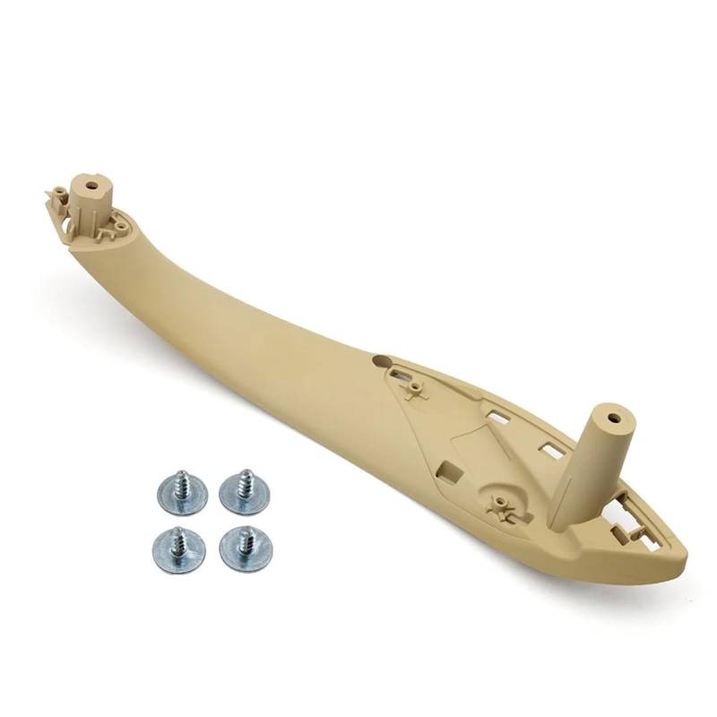 Auto Türgriff Innen Für 3 4 Serie M3 M4 F30 F80 F31 F32 F33 F34 F35 F36 F82 Verbesserte Innen Tür Pull Griff Innen Panel Trim Ersatz Auto Innentürgriff(Beige Front Right) von CAIDIS