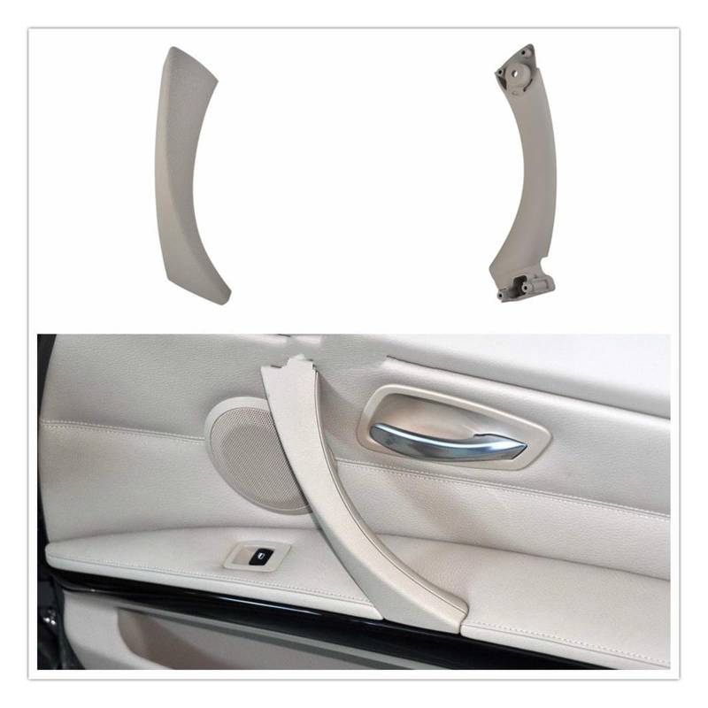 Auto Türgriff Innen Für 3 Serie E90 E91 E92 316 318 320 325 328i Teil Innentüren Panel Griff Bar Pull Trim Abdeckung Vollen Satz Innentürgriffe Auto Innentürgriff(Gray(on The Right)) von CAIDIS