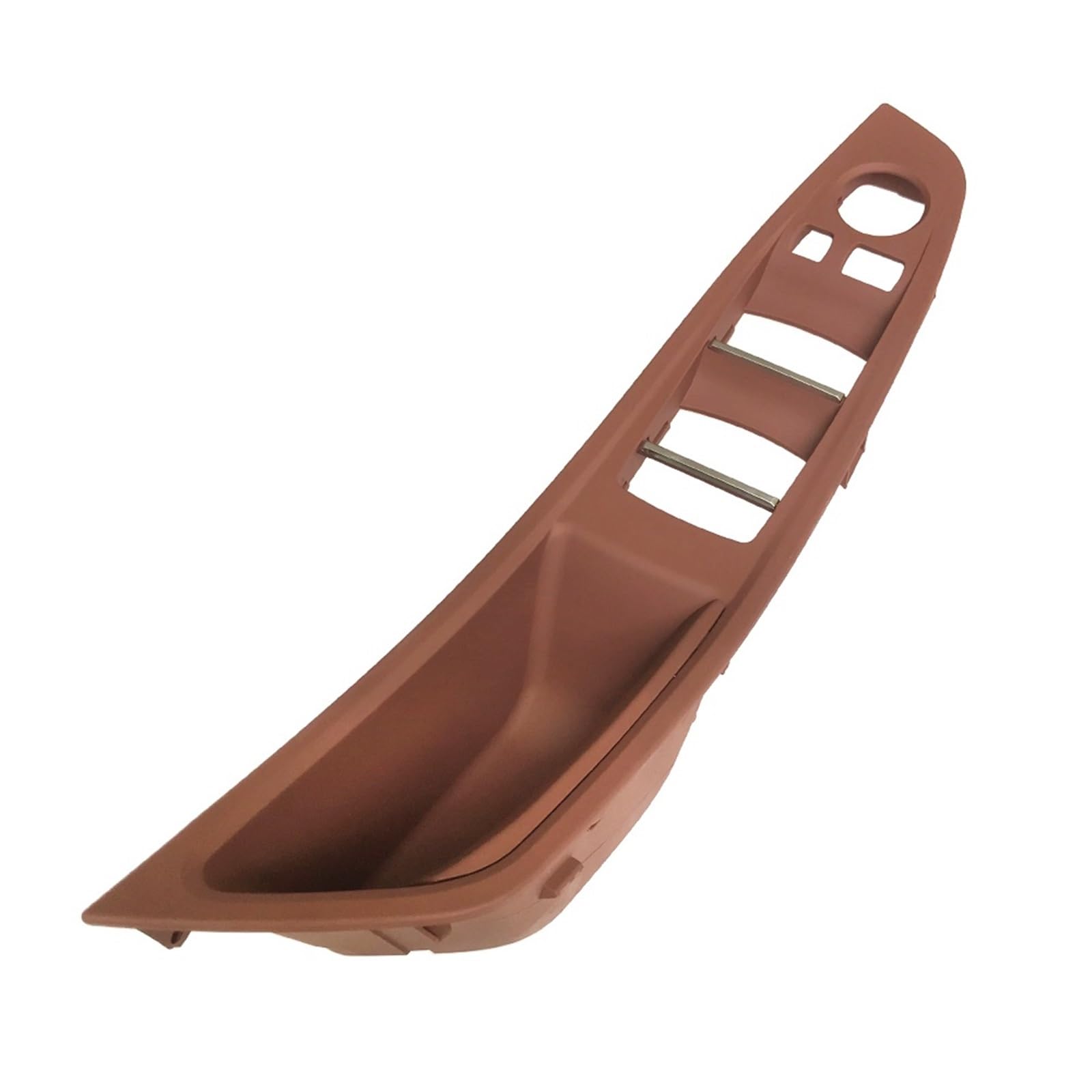 Auto Türgriff Innen Für 5 Series F10 F11 520i 523i 525i 528i 530i LHD Beige Schwarz Auto Innentür Griff Armlehne Panel Pull Trim Abdeckung Set Auto Innentürgriff(LHD Brown) von CAIDIS