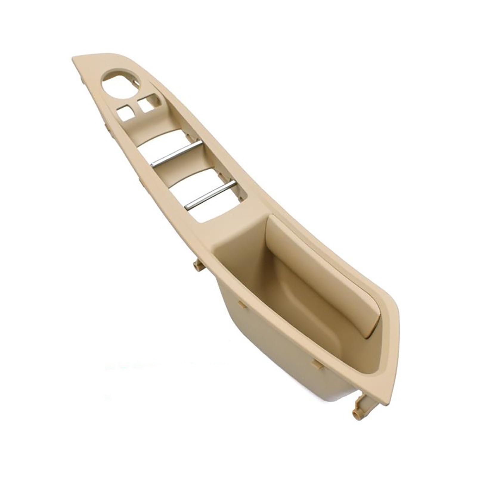 Auto Türgriff Innen Für 5 Series F10 F11 F18 520 523 Vordertür Inner Griff Innentür Panel Fahrersitz Schalter Rahmen Aufbewahrungsbox Abdeckung Auto Innentürgriff(LHD Beige) von CAIDIS