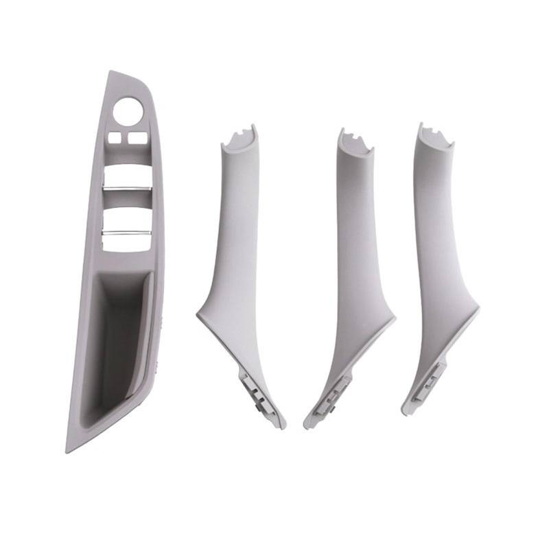 Auto Türgriff Innen Für 5 Series F10 F11 F18 520i 523i 525i 528i 535i Innen Vorne Tür Armlehne Panel Trim Pull Griff Set Ersatz Auto Innentürgriff(Gray LHD 4PCS) von CAIDIS