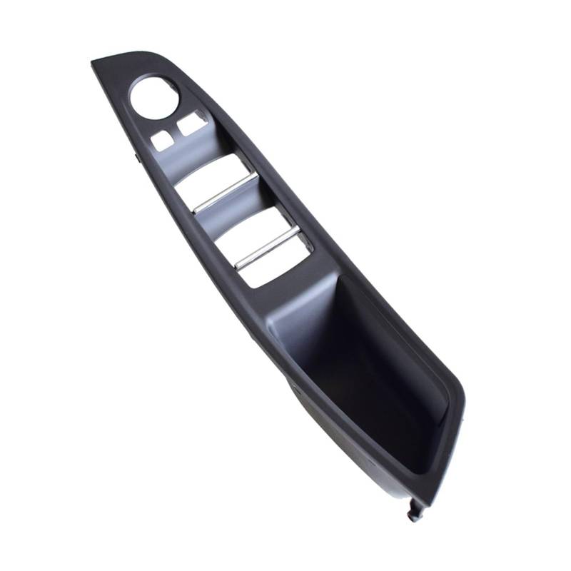 Auto Türgriff Innen Für 5 Series F10 F11 F18 Tür Inner Griff Tür Vorne Links Innen Tür Panel Fahrer Sitz Taste Schalter Auto Innentürgriff(Black-Panel) von CAIDIS