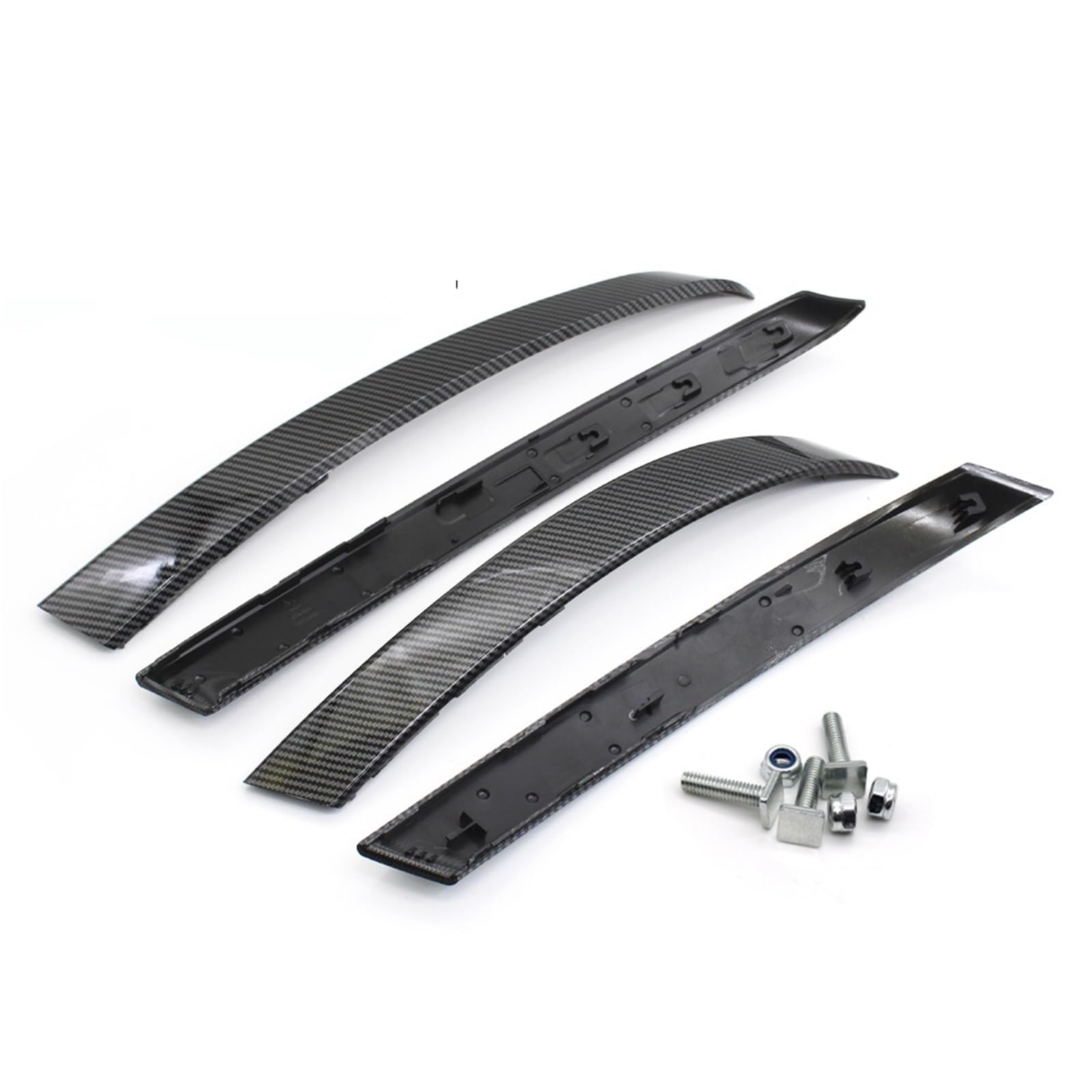 Auto Türgriff Innen Für 5 Series M5 E60 E61 2004 2005 2006 Auto Innen Vorne Hinten Tür Links Rechts Grip Griff Trim Abdeckung 2/4PCS Auto Innentürgriff(Carbon-4piece) von CAIDIS