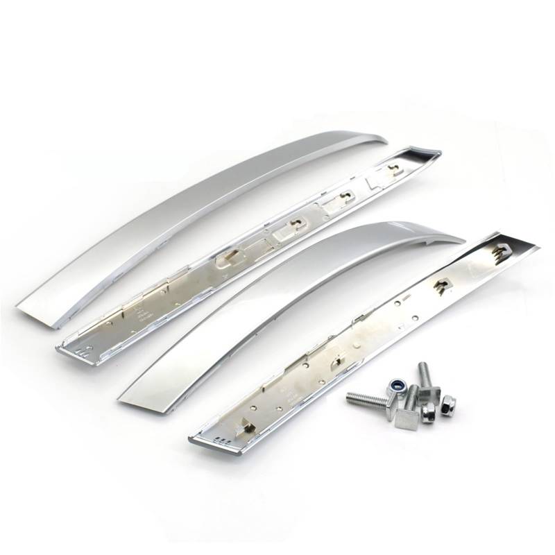 Auto Türgriff Innen Für 5 Series M5 E60 E61 2004 2005 2006 Auto Innen Vorne Hinten Tür Links Rechts Grip Griff Trim Abdeckung 2/4PCS Auto Innentürgriff(Chrome-4piece) von CAIDIS