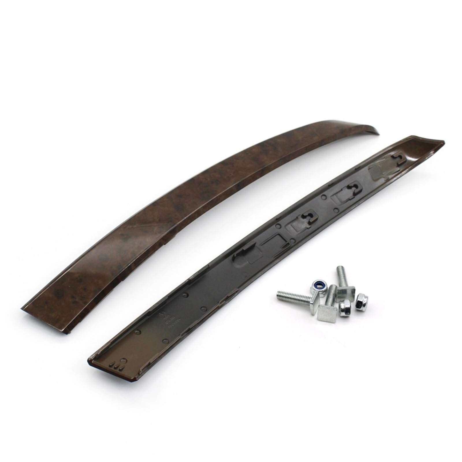 Auto Türgriff Innen Für 5 Series M5 E60 E61 2004 2005 2006 Auto Innen Vorne Hinten Tür Links Rechts Grip Griff Trim Abdeckung 2/4PCS Auto Innentürgriff(Walnut-Front 2piece) von CAIDIS