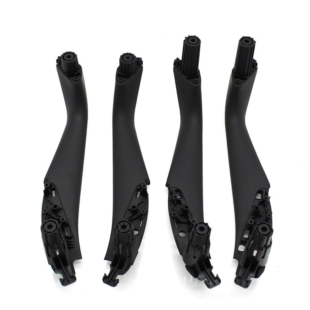 Auto Türgriff Innen Für 5 Series M5 G30 G31 F90 2017-2021 51417438521 Auto Vorne Hinten Links Rechts Türgriff Inner Griff Abdeckung Trim Ersatz Auto Innentürgriff(Black 4piece Set) von CAIDIS