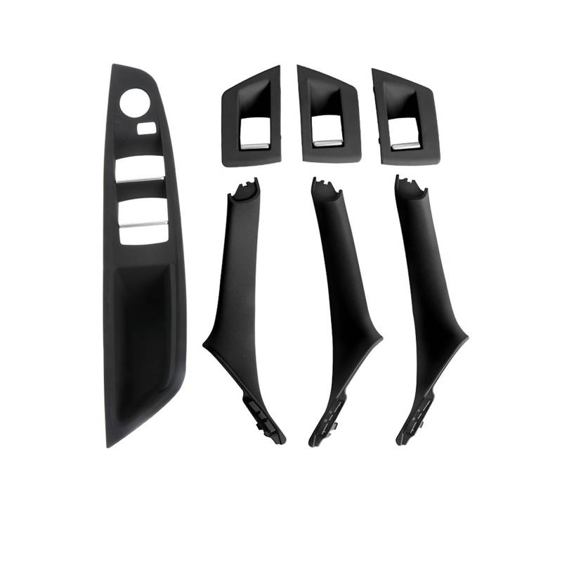 Auto Türgriff Innen Für F10 F11 5 Serie 2010 2011 2012 2013 2014 2015 2016 2017 Auto Innen Tür Griff Trim Fenster Schalter Panel Griff Set Auto Innentürgriff(LHD Black) von CAIDIS