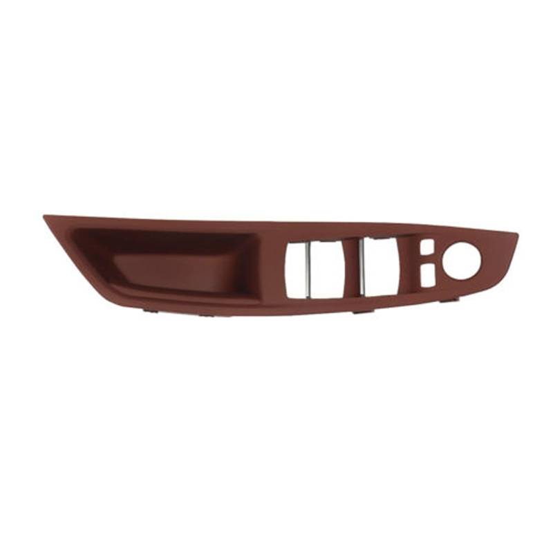 Auto Türgriff Innen Für F10 F11 F18 2010-2016 LHD Auto Innen Tür Griff Panel Fenster Schalter Armlehne Panel Innere Pull Griff Trim Panel Abdeckung Auto Innentürgriff(Brown) von CAIDIS