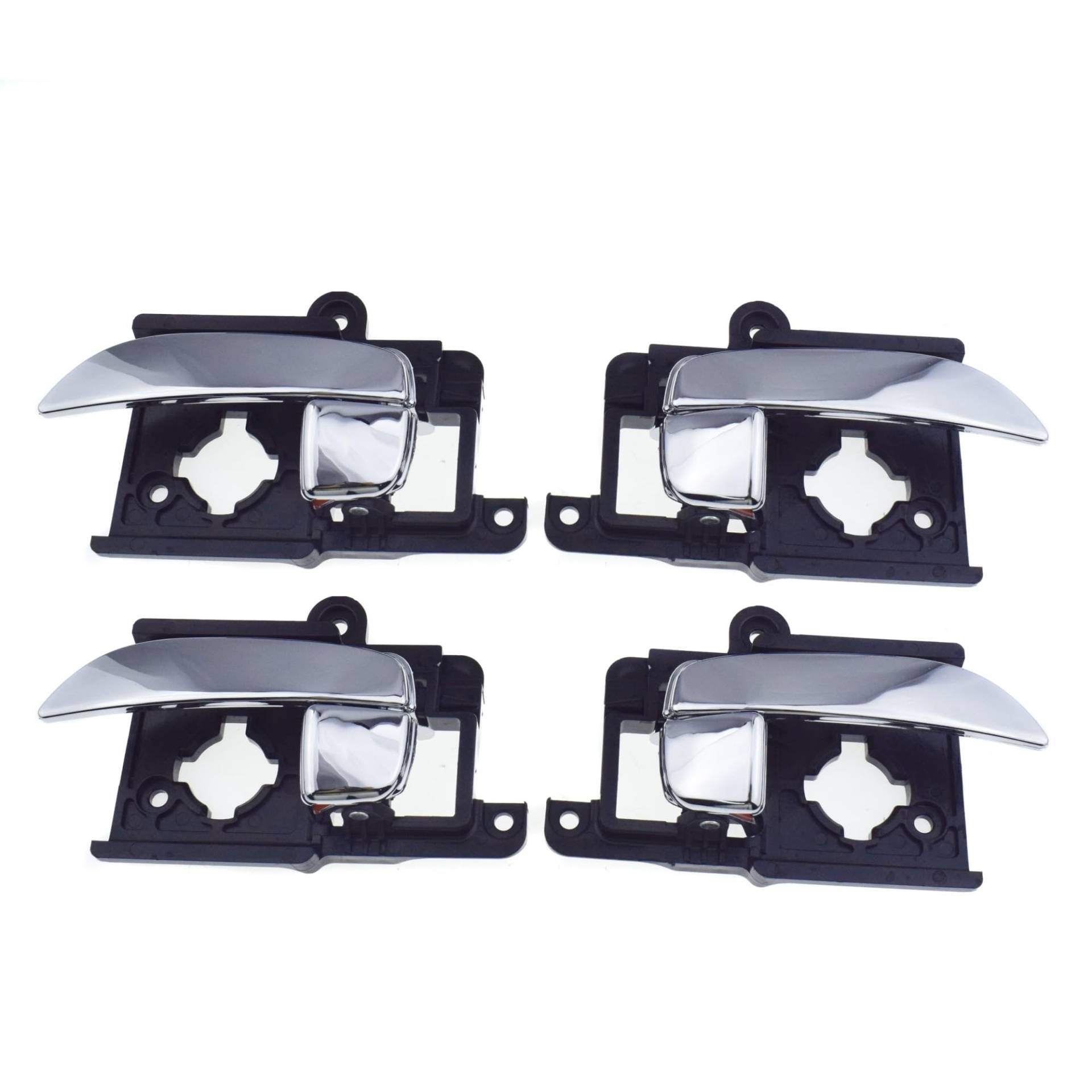 Auto Türgriff Innen Für Hyundai Für Elantra 2007 2008 2009 2010 2.0L 4-teilige Chrom-Innenraum-Autotürgriff- Oder Rahmenhalterungsverkleidung Auto Innentürgriff(4 Handle Levers) von CAIDIS