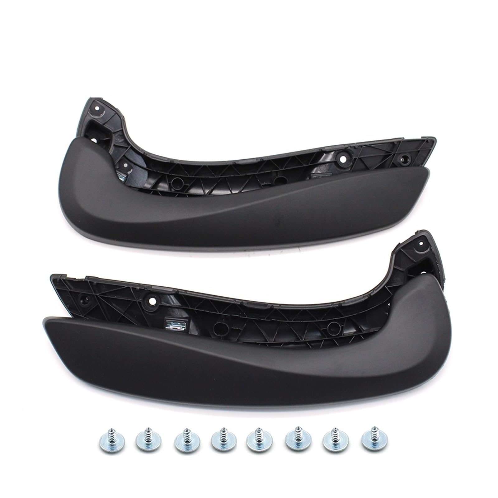 Auto Türgriff Innen Für Megane 3 MK3 Für Fluence 2008-2016 186011772 197012651 Innen Auto Vorne Links Rechts Tür Pull Griff Ersatz Kit Auto Innentürgriff(Black 4piece Set) von CAIDIS