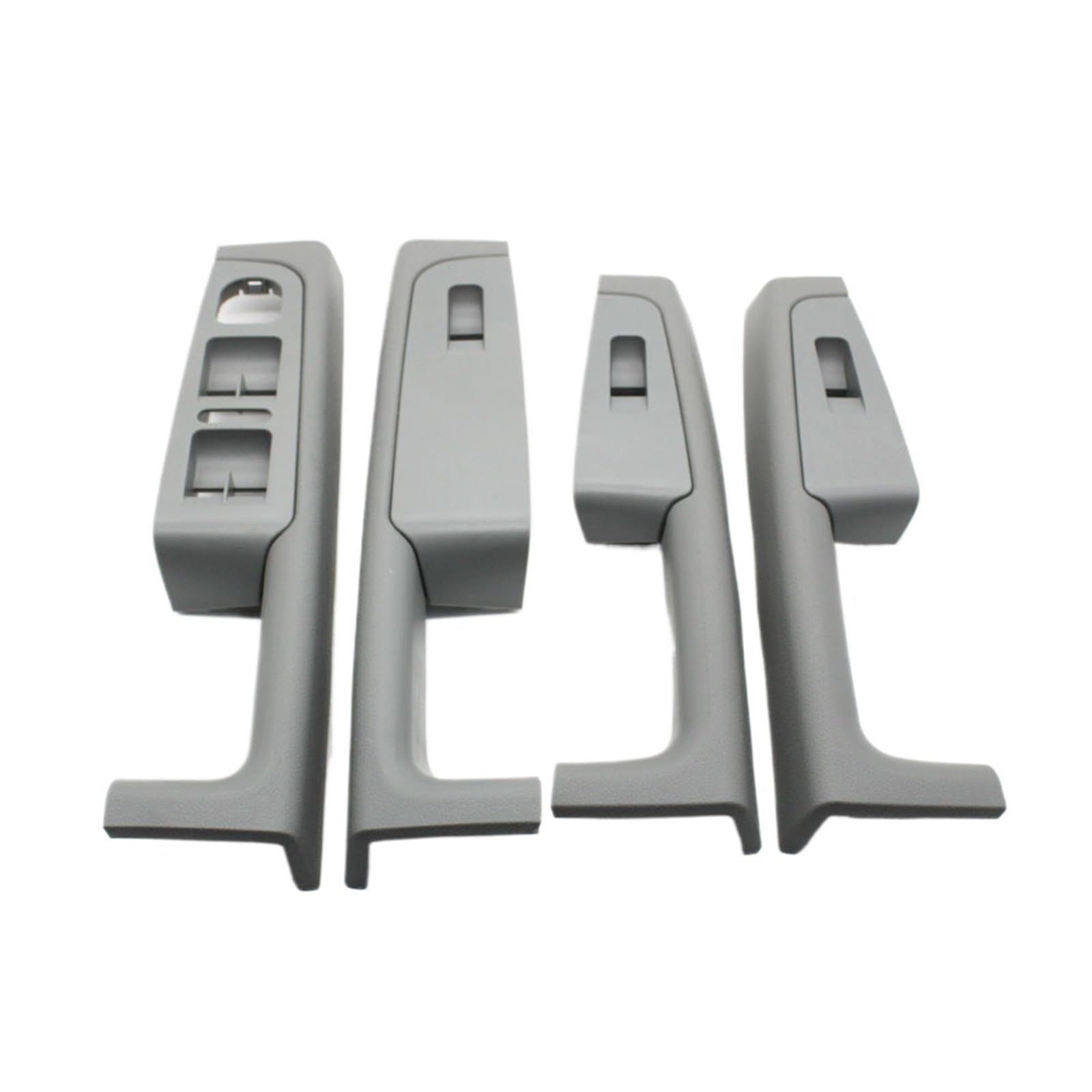 Auto Türgriff Innen Für Skoda Für Superb 2008-2013 3TD867157 2/4piece Auto Vorne Hinten Innen Tür Griff Armlehne Rahmen Schalter Bedienfeld Trim Auto Innentürgriff(4piece-Gray) von CAIDIS