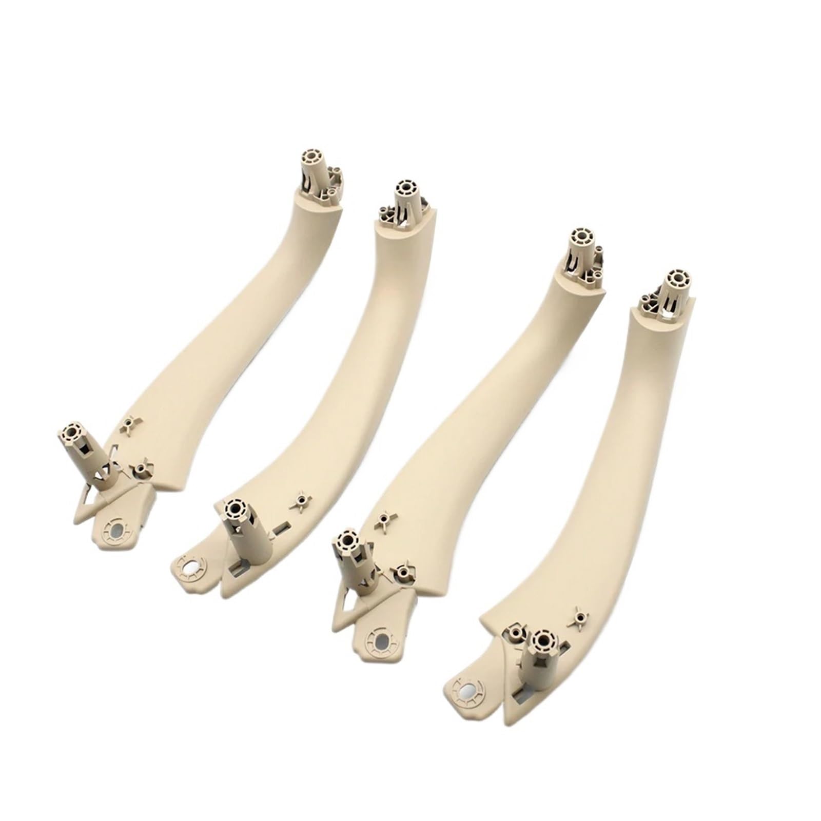 Auto Türgriff Innen Für X3 X4 G01 G02 F97 F98 2018-2022 Auto Innen Vorne Hinten Tür Links Rechts Innen Griff Pull Griff Panel Abdeckung Trim Auto Innentürgriff(Beige 4PCS) von CAIDIS