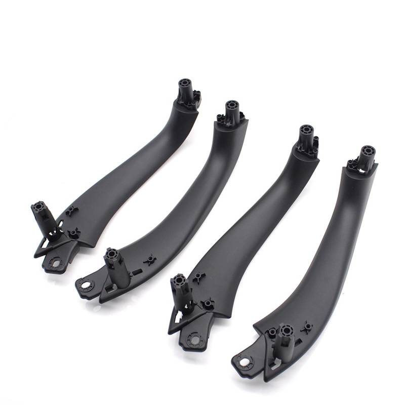 Auto Türgriff Innen Für X3 X4 G01 G02 F97 F98 2018-2022 Innen Auto Zubehör Tür Griff Innen Pull Griff Panel Abdeckung Trim Ersatz Auto Innentürgriff(Black 4piece Kit) von CAIDIS