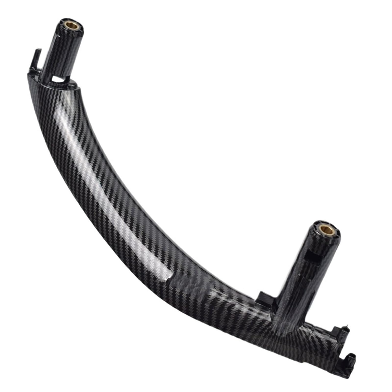 Auto Türgriff Innen Für X5 51417292243 51417292244 LHD RHD Auto Innen Griff Innen Tür Armlehne Panel Pull Trim Abdeckung Auto Innentürgriff(Carbon Fiber-Left) von CAIDIS