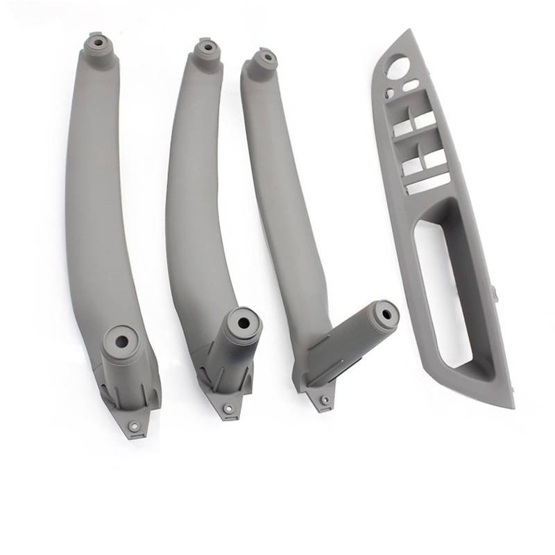 Auto Türgriff Innen Für X5 X6 E70 E71 E72 2007-2014 LHD RHD Auto Innen Türgriff Inneren Panel Pull Trim Armlehne Panel Abdeckung Ersatz Auto Innentürgriff(RHD Gray Set) von CAIDIS