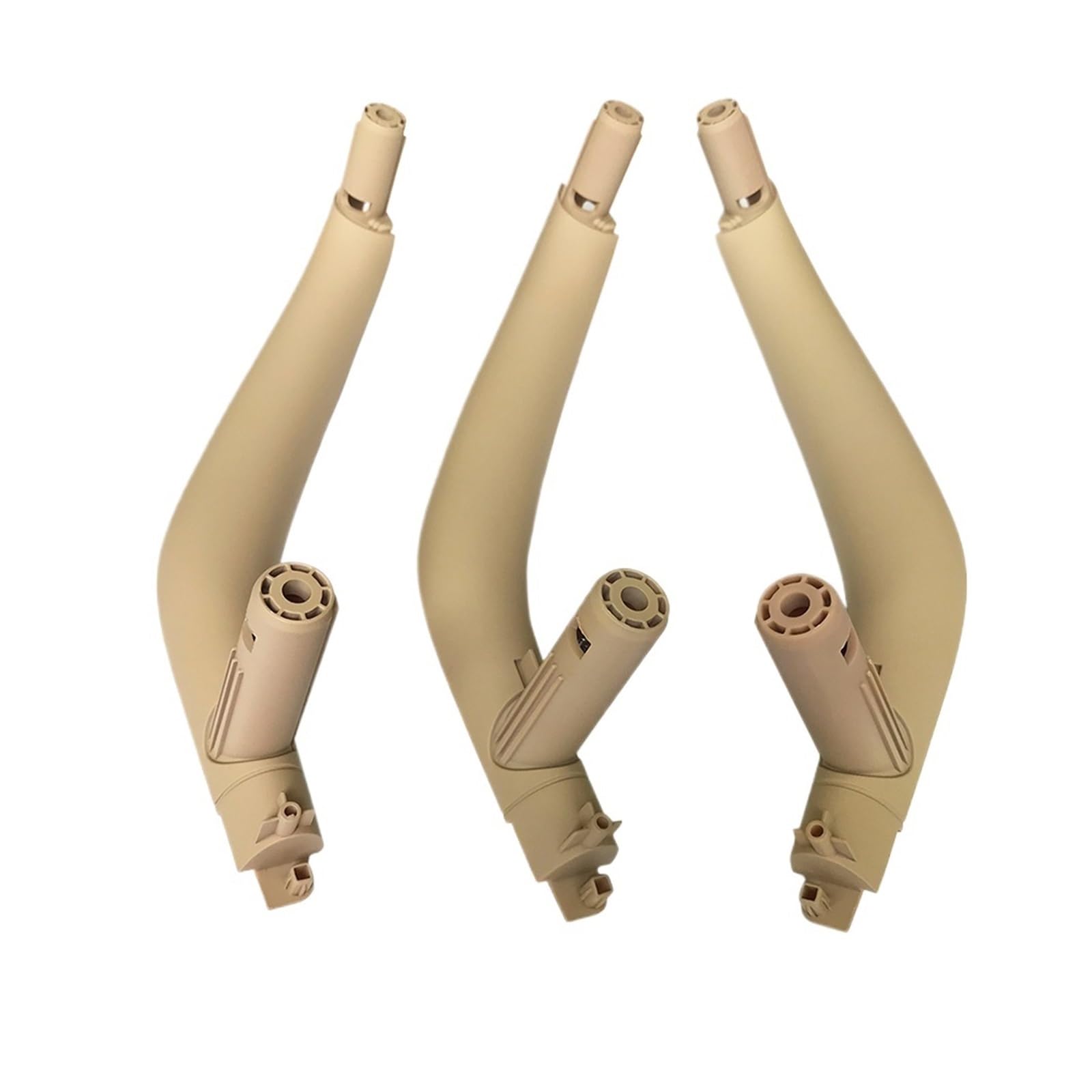 Auto Türgriff Innen Für X5 X6 F15 F16 2014-2018 3-teiliges Set LHD RHD Innentür Links rechts Zuggriff Verkleidungsabdeckung Auto Innentürgriff(RHD Beige Set) von CAIDIS