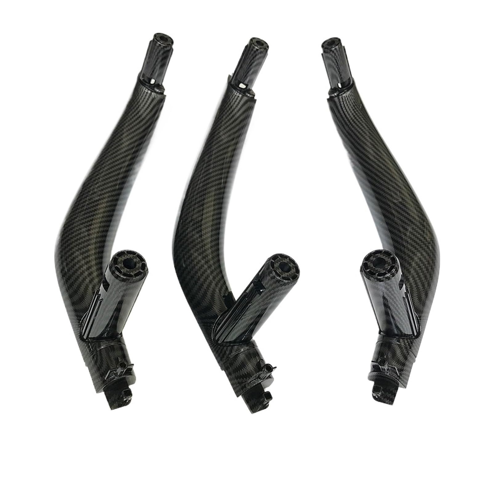 Auto Türgriff Innen Für X5 X6 F15 F16 2014-2018 3-teiliges Set LHD RHD Innentür Links rechts Zuggriff Verkleidungsabdeckung Auto Innentürgriff(RHD Carbon Set) von CAIDIS