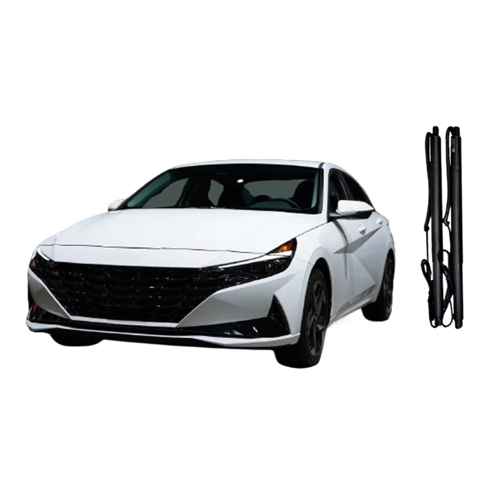 Gasfeder Heckklappe Für Hyundai Für Elantra Für Avante 2021 Power Heckklappe Heckklappe Struts Auto Kofferraum Kofferraumdeckel Shock Lift Elektrische Heckklappe Kit Heckklappendämpfer(Without kick se von CAIDIS