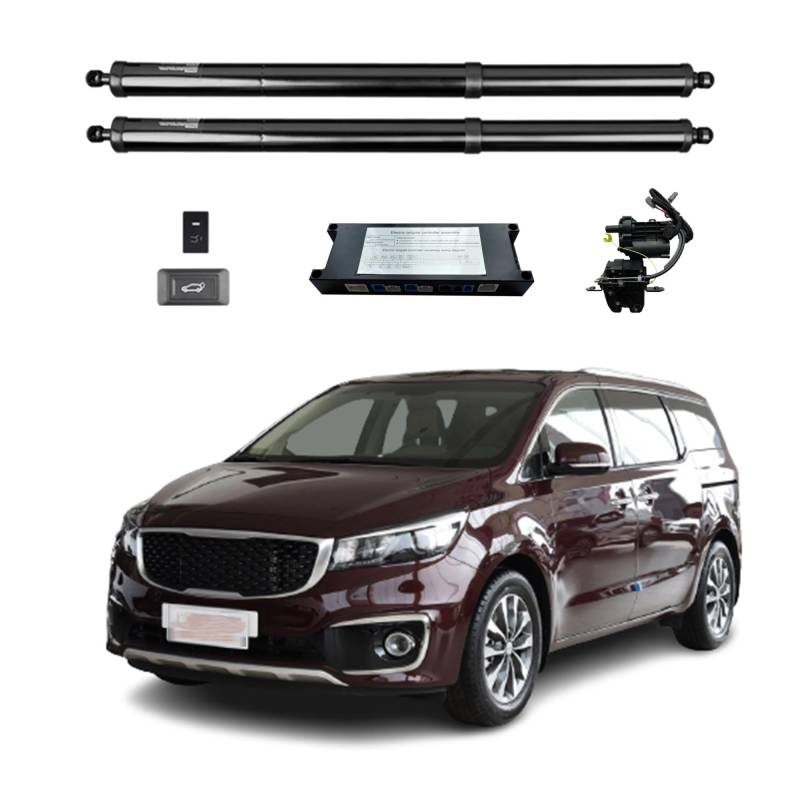 Gasfeder Heckklappe Für Kia Für Carnival Für Sedona 2015-2020 Elektrische Heckklappe Power Back Door Heckklappe Heckklappe Auto Boot Trunk Strut Shock Hubstange Heckklappendämpfer(Without kick sensor) von CAIDIS