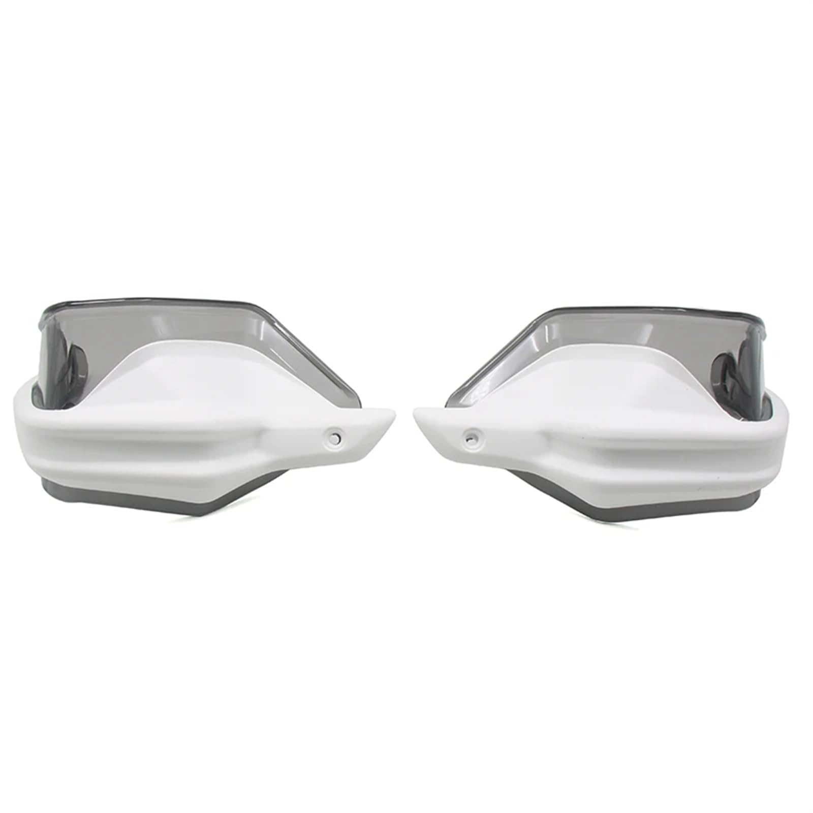 Handprotektoren Motorrad Für LONCIN Für VOGE 650 500 DS 500R Gewidmet Hand Schutz Motorrad Handprotektoren Lenker Wachen Windschutzscheibe Lenker Handprotektoren(White B) von CAIDIS