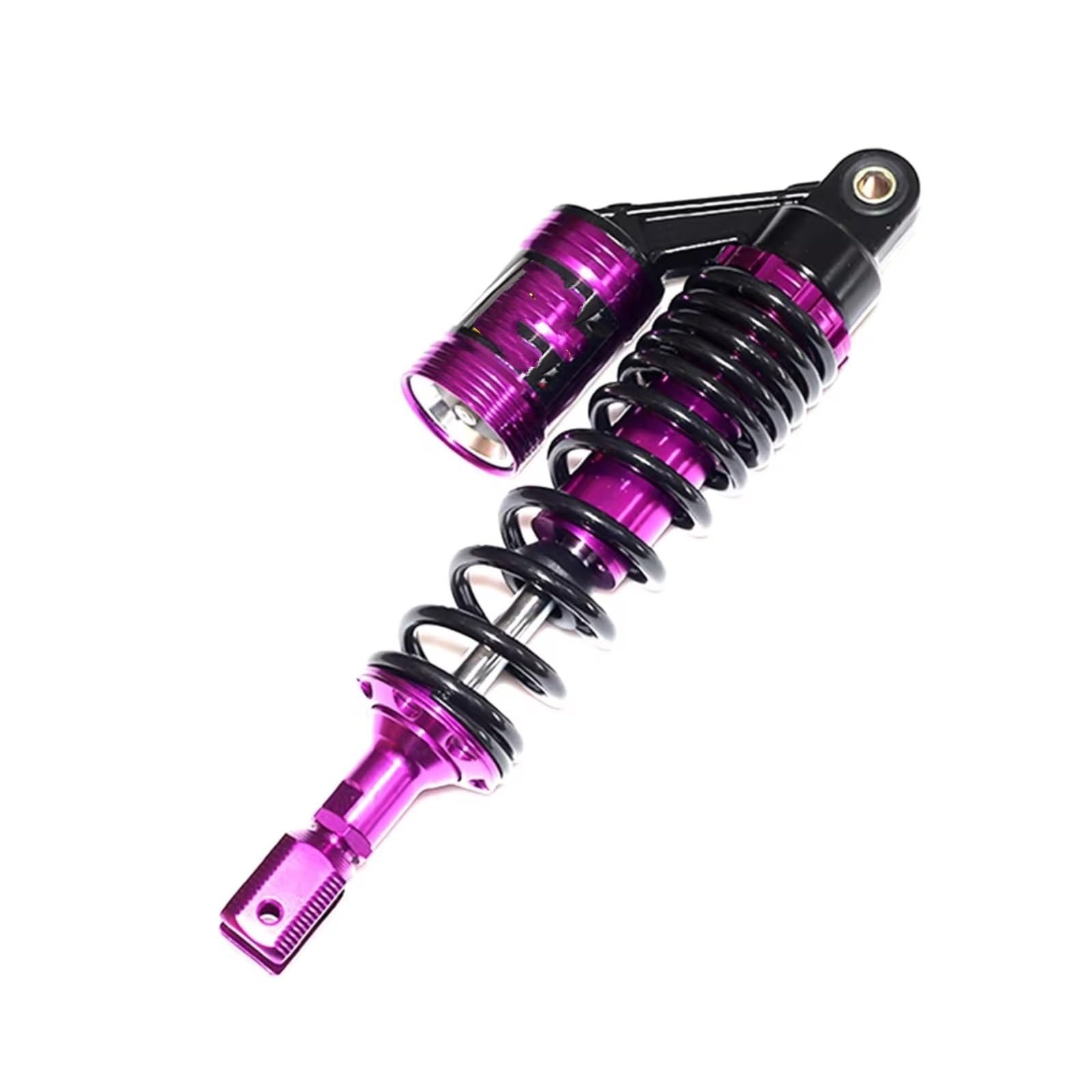 Motorrad Stoßdämpfer 320mm 340mm Motorrad Hinten Air Stoßdämpfer Hinten Suspension Für Kawasaki Roller ATV Quad Stoßdämpfer(320mm Purple Fork) von CAIDIS