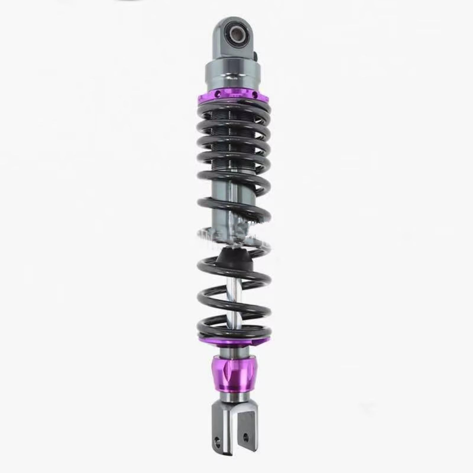 Motorrad Stoßdämpfer 320mm Hinten Stoßdämpfer Schnelle Langsam Einstellbare Dämpfung Suspension Für Nmax Für Dio Roller ATV Quad Dirt Bike Stoßdämpfer(Purple) von CAIDIS