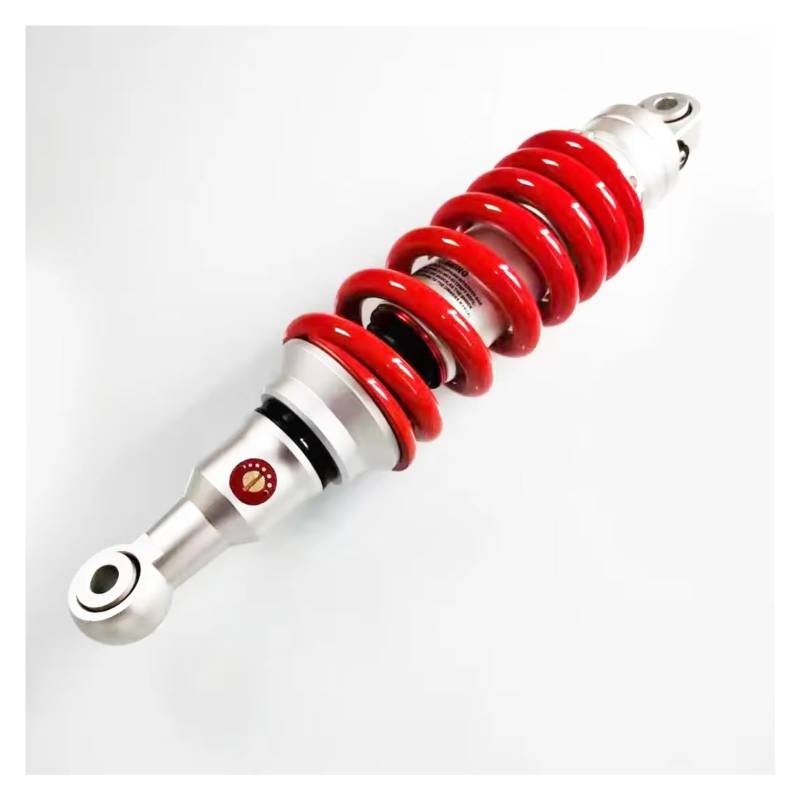 Motorrad Stoßdämpfer Für 320mm 11mm Frühling Motorrad Stoßdämpfer Hinten Suspension Stoßdämpfer(Red) von CAIDIS