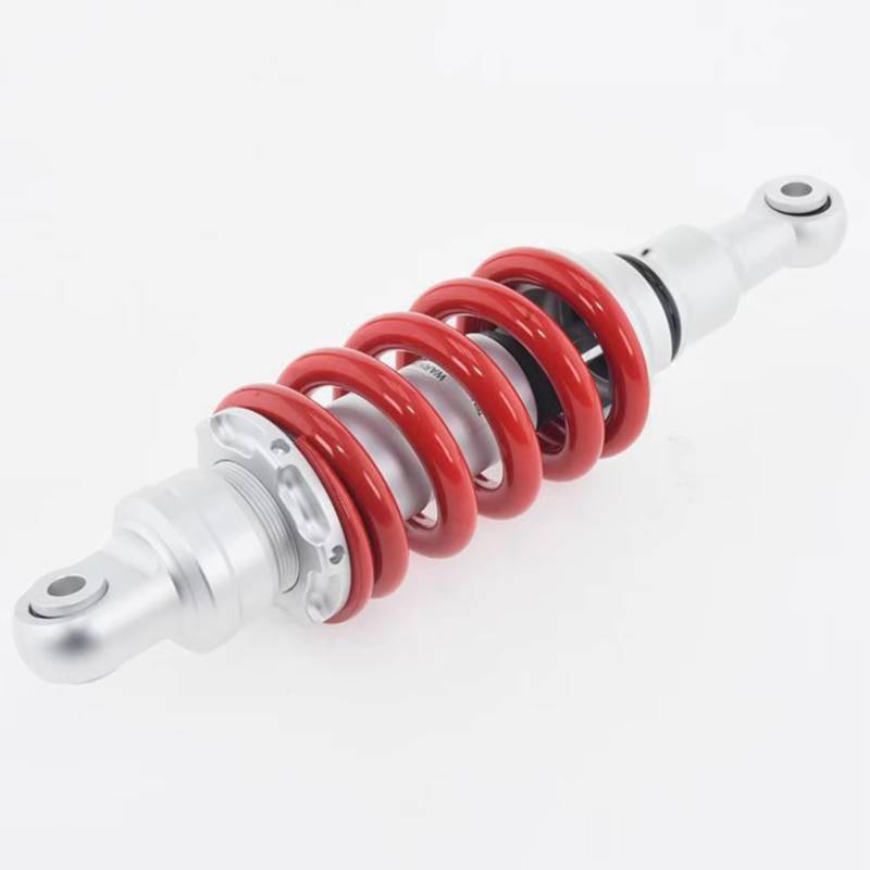 Motorrad Stoßdämpfer Für APRIL Für GPR150 285mm Motorrad Zentrale Stoßdämpfer Hinten Suspension Stoßdämpfer(Red) von CAIDIS