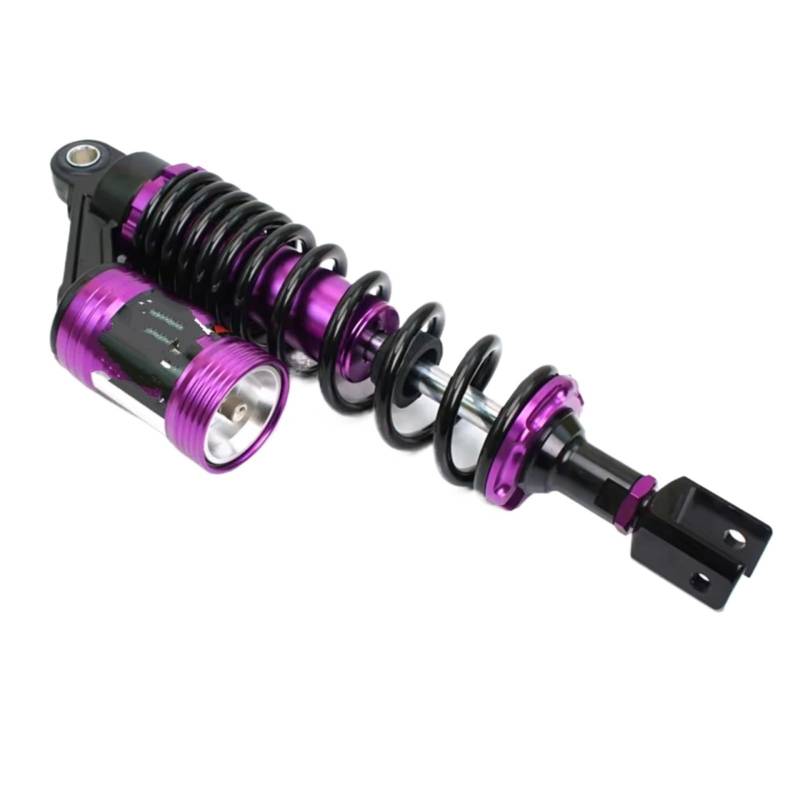 Motorrad Stoßdämpfer Für BWS Für X-MAX Für Aerox 325mm Dämpfer Motorrad Stickstoff Luft Stoßdämpfer Hinterradaufhängung Motorrad Hinterraddämpfer Stoßdämpfer(Purple) von CAIDIS