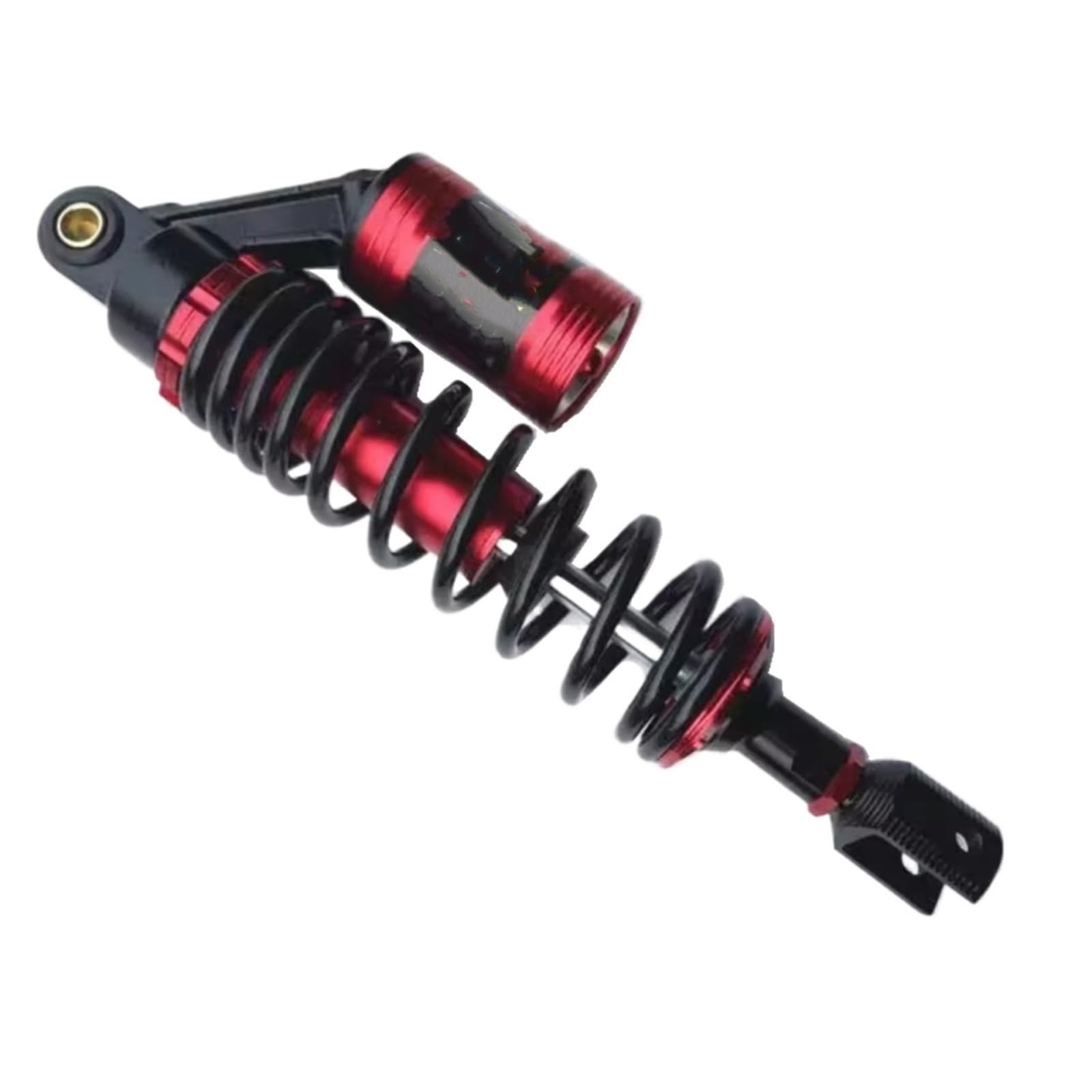 Motorrad Stoßdämpfer Für BWS Für X-MAX Für Aerox 325mm Dämpfer Motorrad Stickstoff Luft Stoßdämpfer Hinterradaufhängung Motorrad Hinterraddämpfer Stoßdämpfer(Red) von CAIDIS